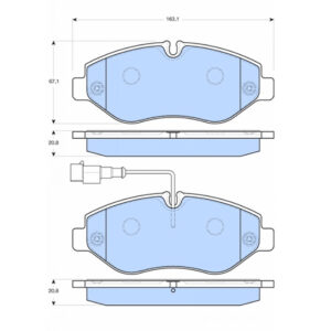 Δισκόφρενα ZTEC+ για Citroen,Nissan,Renault Trucks,Toyota