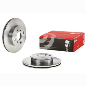 Δισκόπλακα Brembo 09.5084.24 για Toyota Corolla (_E9_) 1987-1997