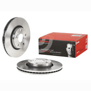 Δισκόπλακα Brembo 09.B043.10 για Toyota Auris (-E18_) 2.0 D-4D 2012-2015 ,Toyota Verso (_R2_) 2009-2018,Toyota Avensis SW (_T27_) 2008-2018