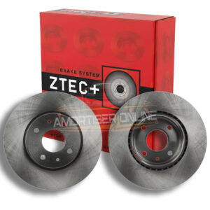 Δισκόπλακα ZTEC+ BD2734 για FIAT Stilo 1.2 16V 02/02- 500 C 0.9 1.2 09/09- F