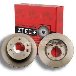 Δισκόπλακα ZTEC+ BD2790 για MERCEDES Sprinter 208 CDI 2t (901,902) 04/00- F