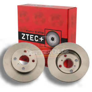 Δισκόπλακα ZTEC+ BD4112 για TOYOTA Yaris 1.0i 16V 1.3i 16V (_CP10) 04/99- F