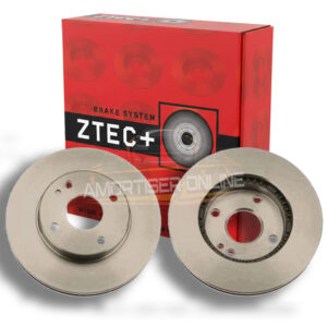 Δισκόπλακα ZTEC+ BD4120 για MAZDA 323 1.3i 16V (BJ1) 09/98- F