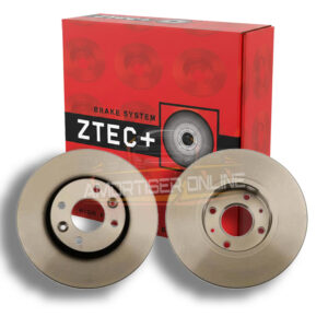 Δισκόπλακα ZTEC+ BD4267 για NISSAN Micra 1.0 1.2 16V (K12) 03- Note 1.4 06- F