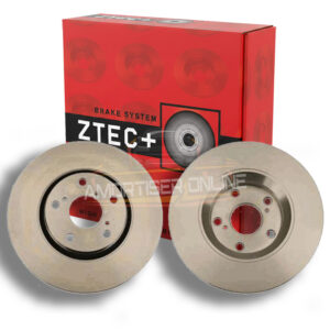 Δισκόπλακα ZTEC+ BD4939S για TOYOTA AVENSIS T27 2.0 D-4D 11- F