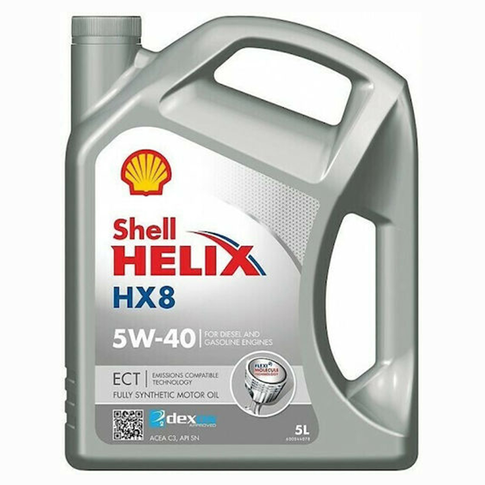 Λιπαντικό Shell Helix Hx8 Ect 5w-40 5lt - Συνθετικό C3 (dexos2, Ll-04) - Amortiser Online Λιπαντικό shell helix hx8 ect 5w-40 5lt - Συνθετικό c3 (dexos2, ll-04) -