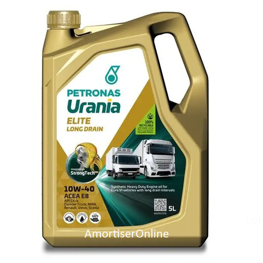 Petronas Urania Elite Long Drain 10w-40 (5l) - Amortiseronline - Amortiseronline Petronas urania elite long drain 10w-40 (5l) - amortiseronline -